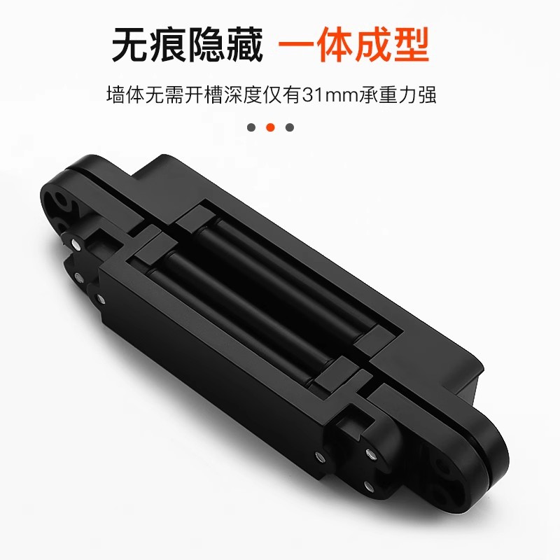 Three-dimensional adjustable hinges, 180-degree inward and outward opening hidden invisible door, wooden door, folding door, concealed cross-shaped hidden door hinge Application Scenario