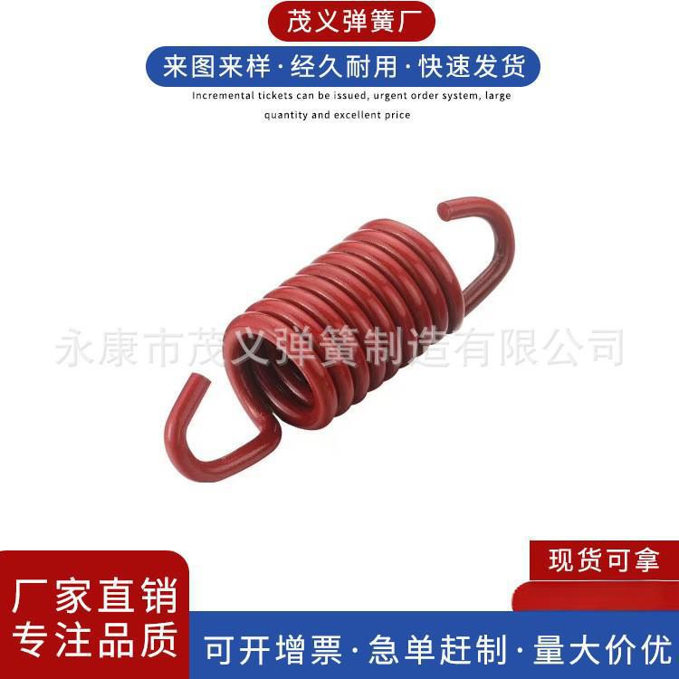Factory direct supply of tension springs in various specifications, stainless steel with hooks, tension springs for automobiles full figure