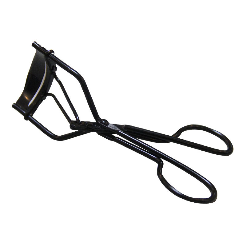 无弹簧黑色局部眼睫毛夹子 分段式迷你小型眼尾下睫毛卷翘夹 定型便携睫毛夹迷你便携卷翘睫毛夹迷你型银色睫毛夹化妆工具不锈钢