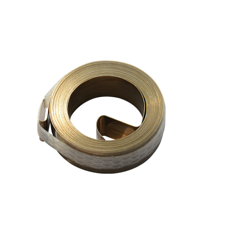 SUS301 stainless steel coiled spring, custom hair dryer spring, retractable spring, small tape measure spring Item Picture