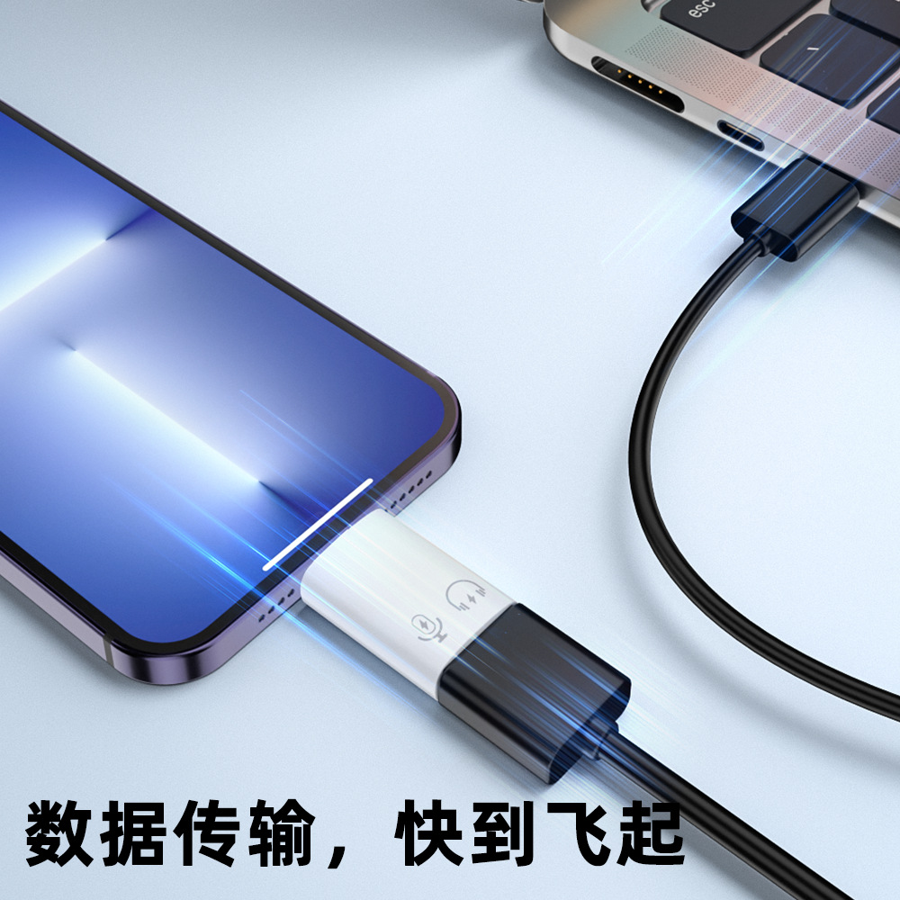 It is suitable for Apple OTG adapter l Lightning to type-c headphones, microphones, mobile phones and USB flash drives Application Scenario