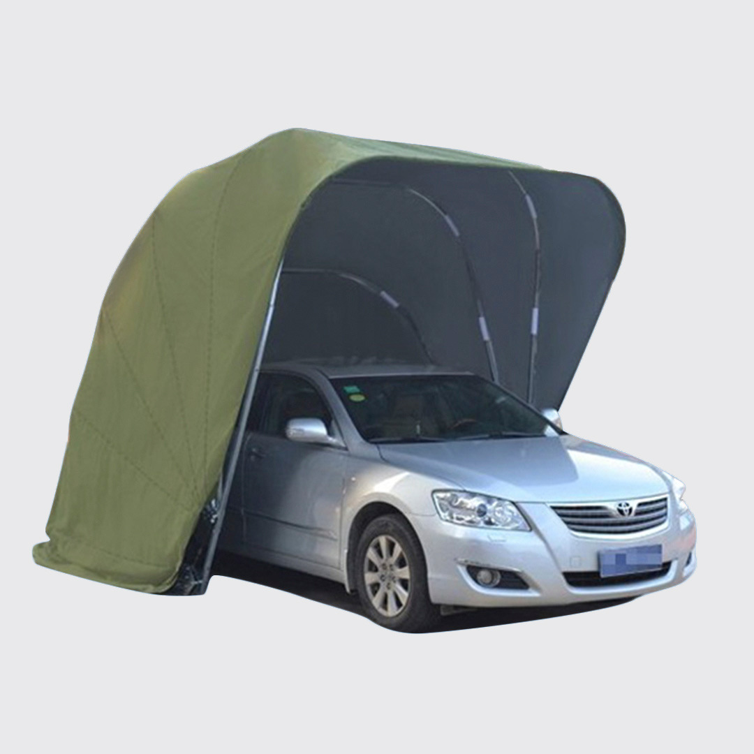 5.5-meter semi-automatic and fully automatic mobile garage, anti-sun exposure folding and retractable carport, car parking shed, sunshade full figure