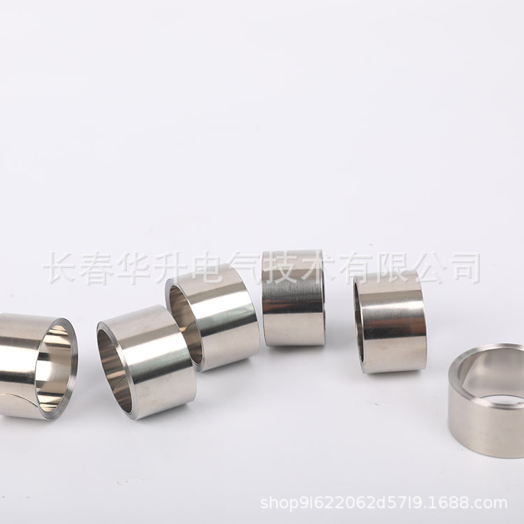 Constant force spring cable accessories, non-magnetic constant force coil spring, stainless steel strip, power cold and heat shrinkable accessories, cable spring Application Scenario