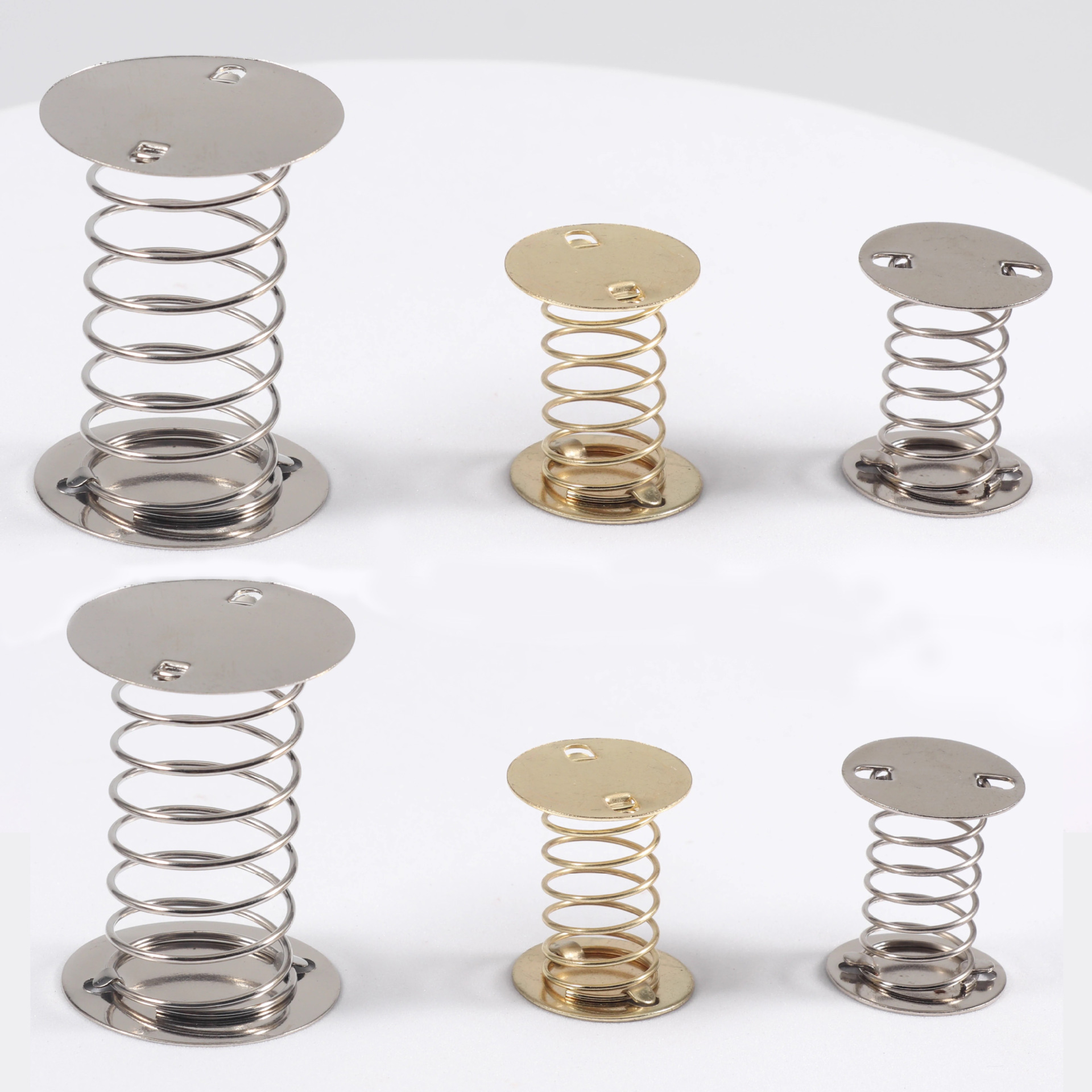 Large spring tissue box spring, strong oscillating return spring, double-sided diy compressed steel wire elastic compression spring, small spring full figure