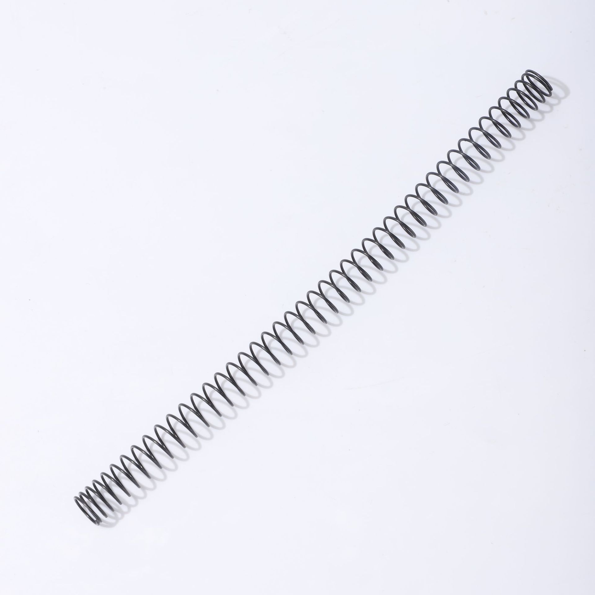 Steel wire stainless steel pressure spring, high-elasticity electroplated pressure spring, anti-collision and shock-absorbing industrial spring return pressure spring undefined