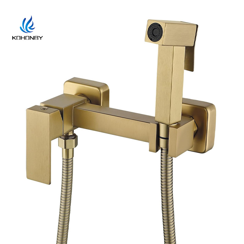 304 stainless steel concealed shower faucet, cold and hot belt spray gun, women's washbasin, multi-functional shower faucet, mixing valve full figure