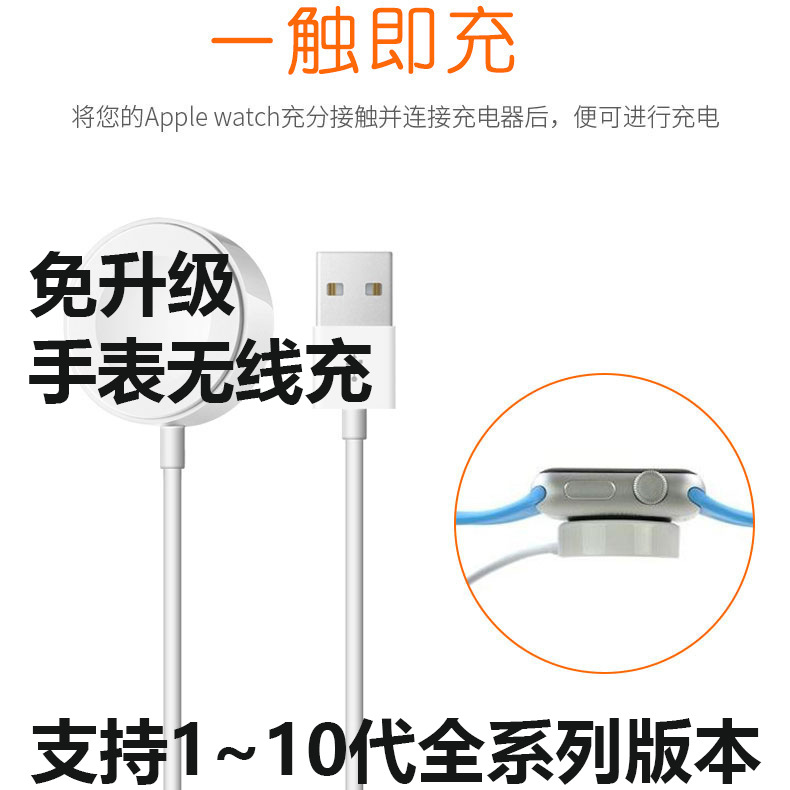 iwatch wireless charger without upgrade - ultra-thin portable magnetic wireless fast charging details Picture