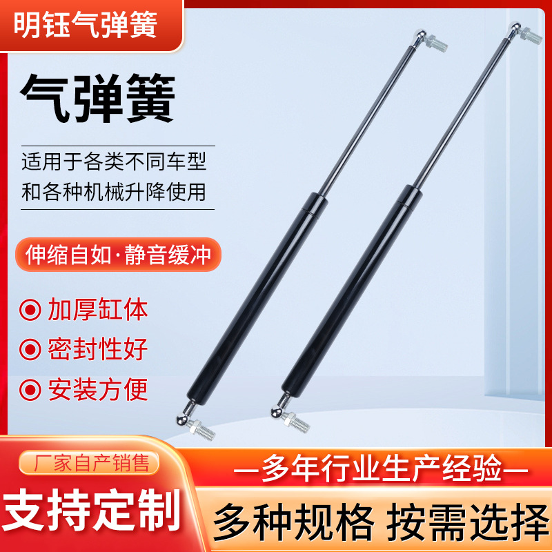 We offer a wide range of gas springs in various types and specifications, suitable for different vehicle models and mechanical lifting full figure
