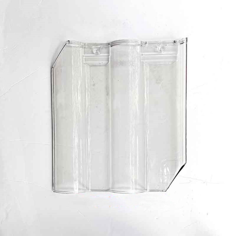 Rural board houses, plastic sunshade tiles, glazed tiles, glass, acrylic plastic boards, transparent and bright roof glass undefined