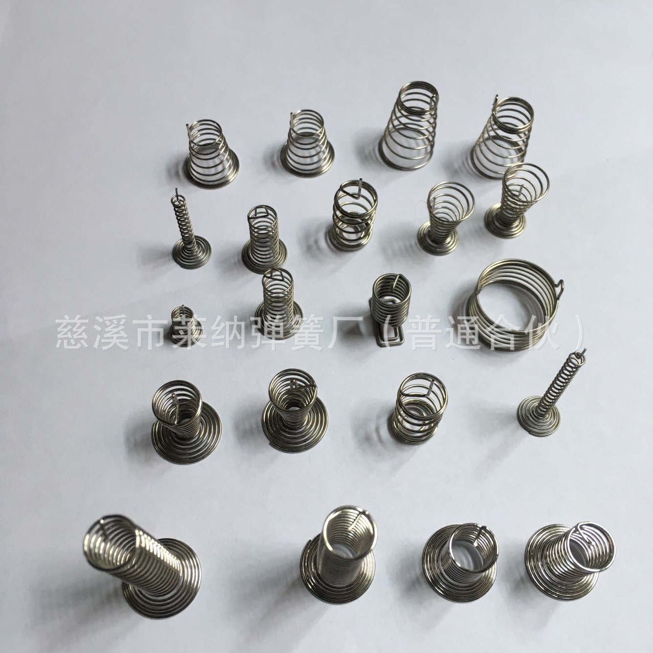 The manufacturer supplies touch springs, torsion switch springs, key springs, nickel-plated induction springs Specification drawing