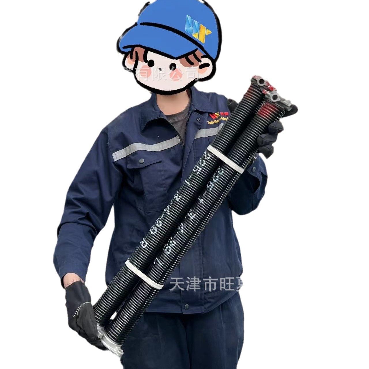 Tianjin source of goods for foreign trade export, garage door, torsion spring, roller shutter door, spring and industrial door accessories in stock Item Picture