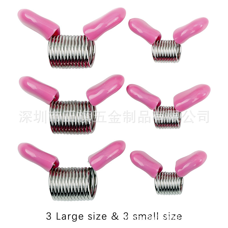 Handmade DIY small tools with perforated colored plastic beads, stopball springs, string stopball springs, stopball rope clamping springs are in stock Item Picture