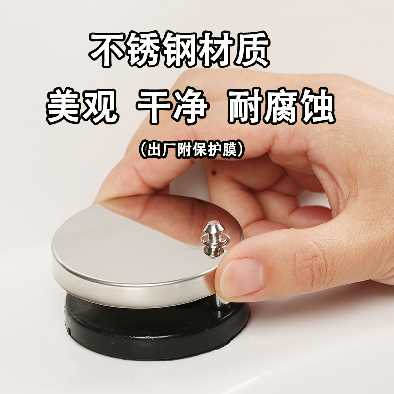 Toilet seat cover accessories, toilet seat cover fixing screws, quick-release upper and lower installation plastic rubber expansion screws Specification drawing