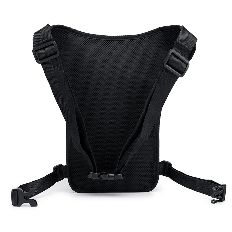 New outdoor cycling leg bag, men's and women's sports waist bag, fashionable and casual single-shoulder crossbody bag, Korean-style trendy chest bag Specification drawing