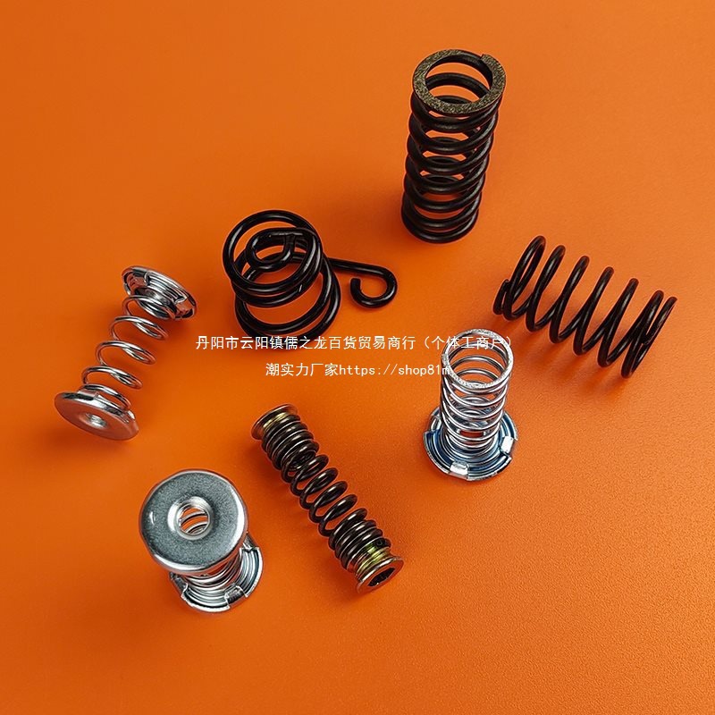 The vibration springs of the quantitative filling machine are shock-absorbing springs with M6 and M5 threads, which are impact-resistant full figure