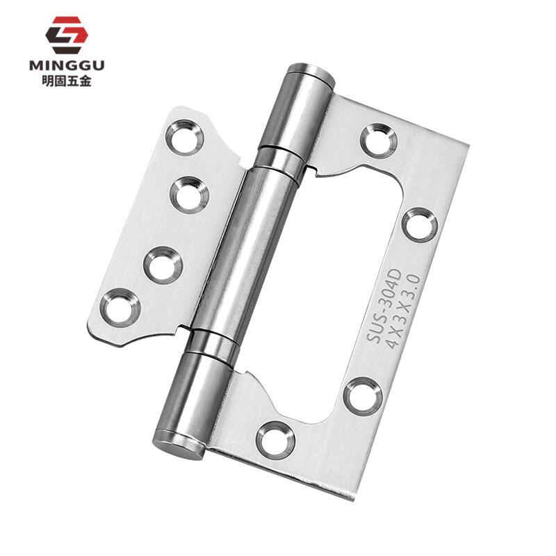 Wholesale of mother and child hinges, stainless steel bearing hinges, stainless steel slotless, thickened, silent mother and child door hinges from the manufacturer full figure