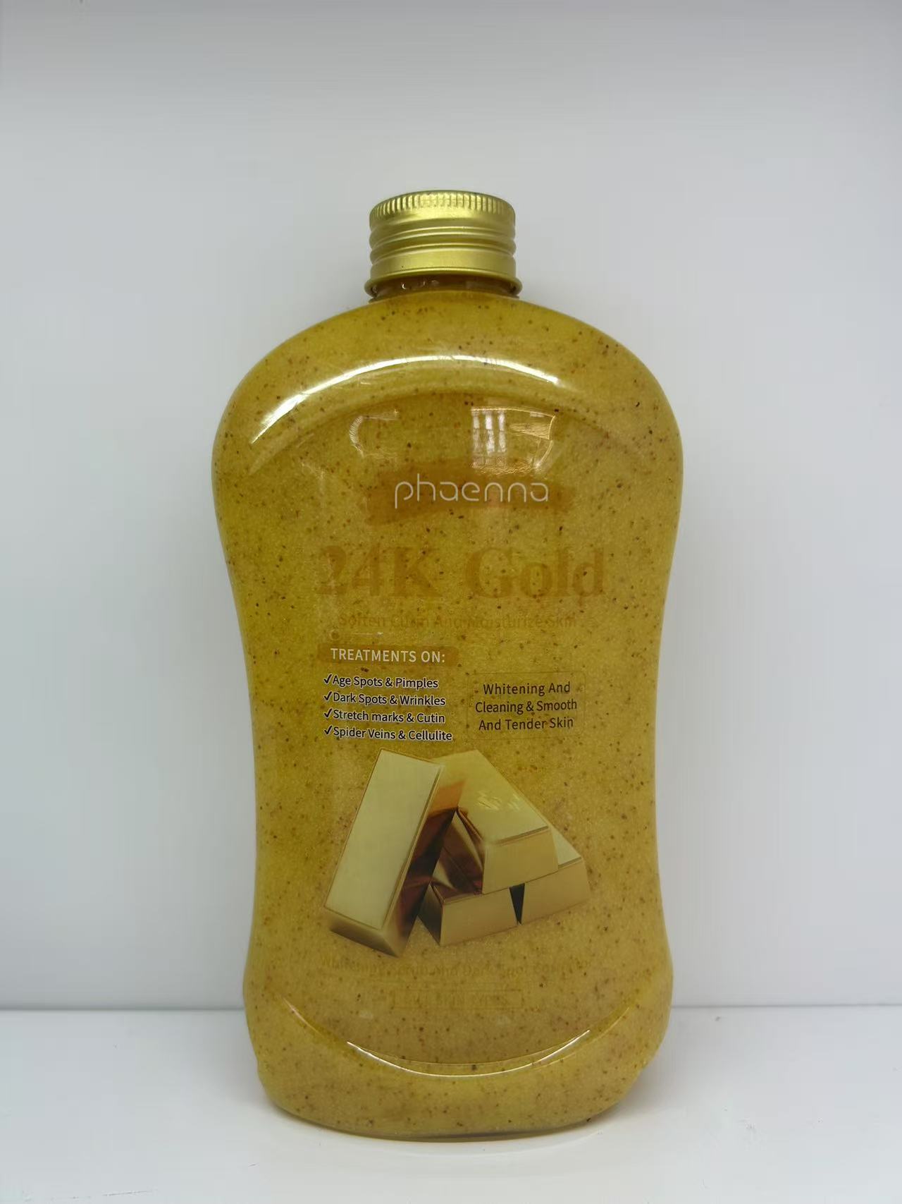 外贸专供 出口专用 磨砂沐浴露  24KGOLD
