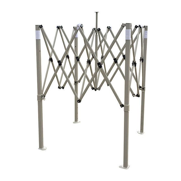 Folding tent stand, stall tent stand, square outdoor advertising tent, epidemic prevention retractable four-corner tent, Zhao Zhizhou Specification drawing