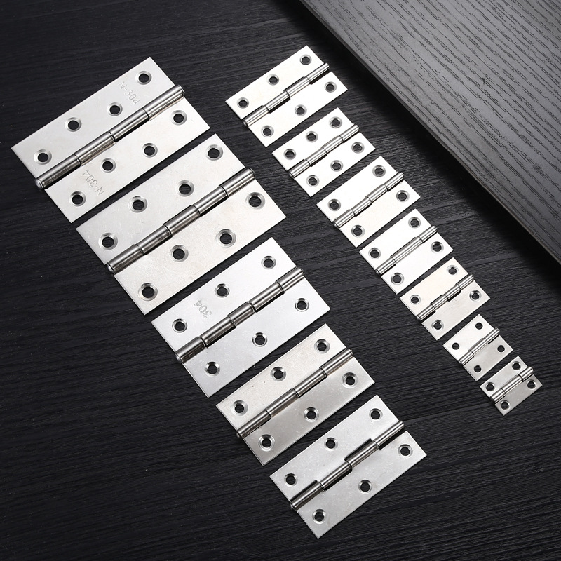 Cabinet doors and Windows, stainless steel casement small hinges, luggage, wooden boxes, bedroom doors, simple and mini folding pages for home use details Picture