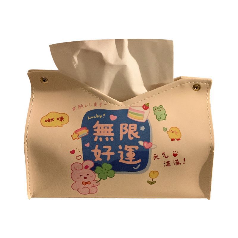Retro tissue box, home high-end feel, car tissue box, girlish coffee table, living room dining tissue storage box Item Picture