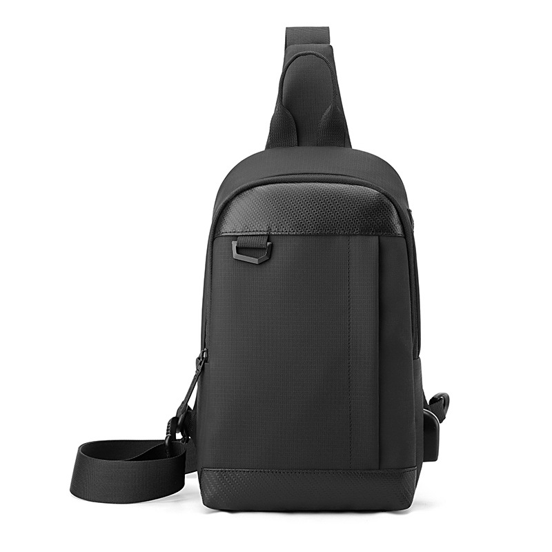 WEPOWER's new men's chest bag, crossbody bag, casual single-shoulder bag, crossbody backpack, multi-functional waterproof cycling backpack Item Picture
