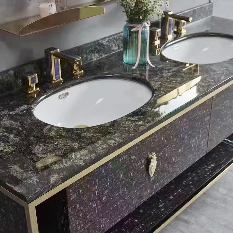 Custom-made marble washbasins, bathrooms, front desks, bars, background walls, fences and staircases from the original manufacturer Application Scenario