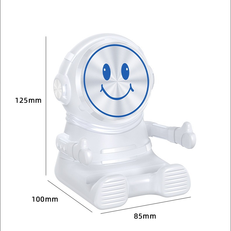 Super fast charging mobile phone stand, astronaut wireless charger, online class and TV series creative mobile phone stand, cross-border Item Picture