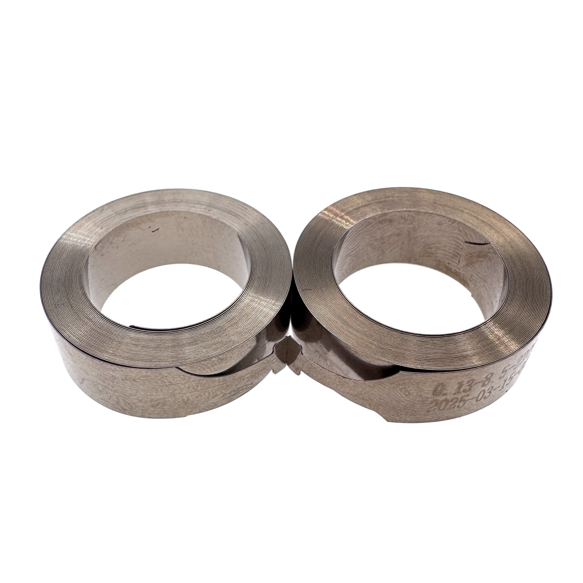 Flat wire constant force spring coil spring supplier in Dongguan can customize for multiple industries Specification drawing