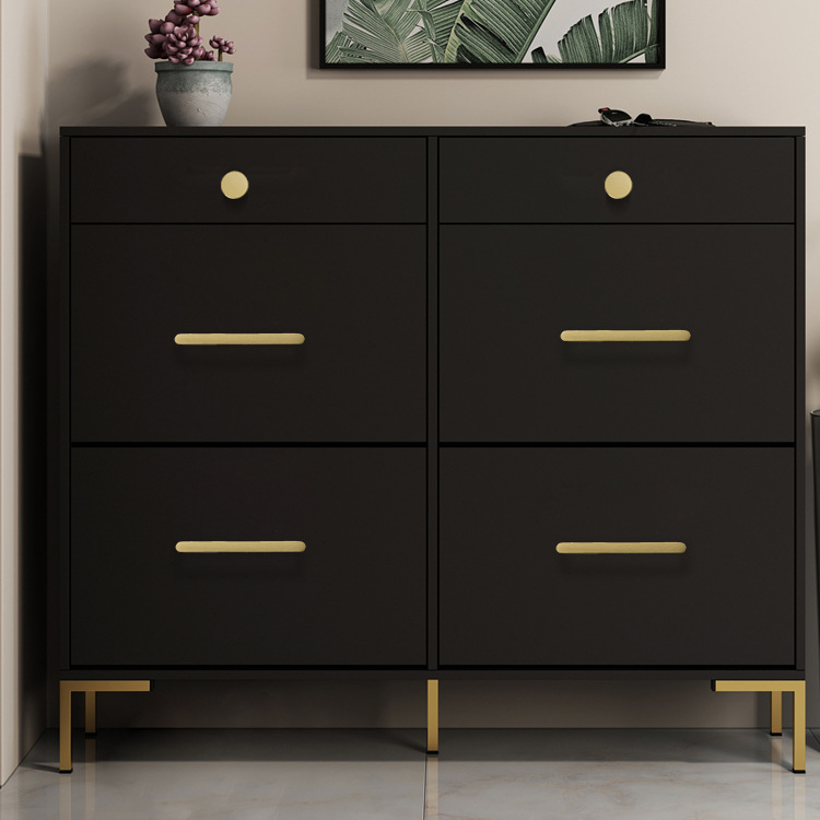 New Chinese-style pure copper handles for wardrobes, drawers and cabinets, modern, simple and light luxury. Golden brass cabinet door handles, Nordic style Specification drawing