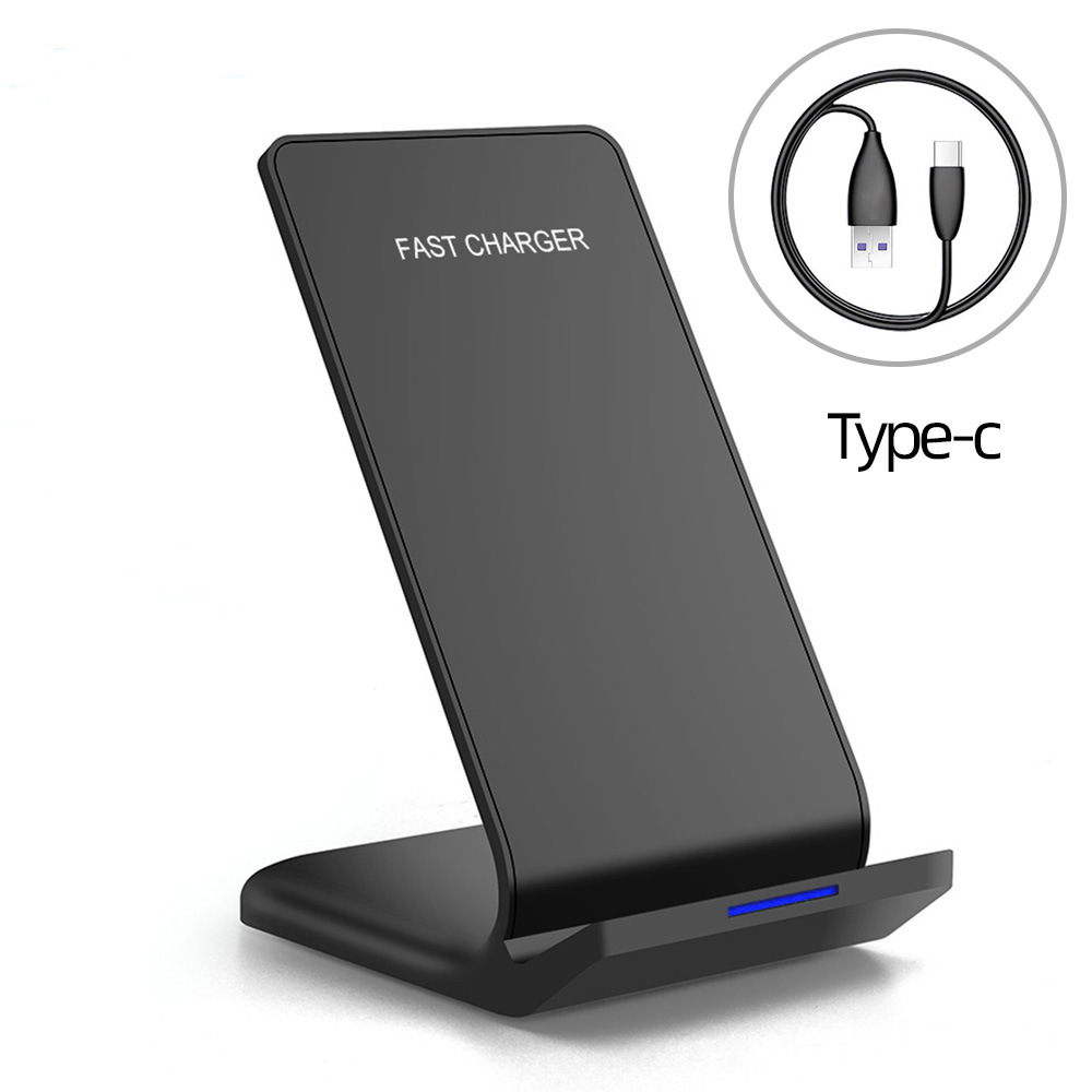 Factory direct sales of 15W vertical multi-functional wireless fast charging mobile phone stand wireless charger, suitable for Apple Specification drawing