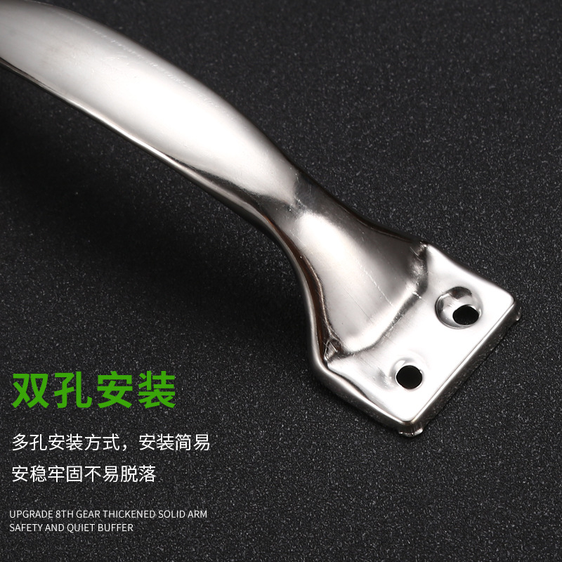 Stainless steel bow-shaped handle, wardrobe, door and window, drawer, old-fashioned stainless steel flower-shaped exposed door handle, hardware accessories Application Scenario