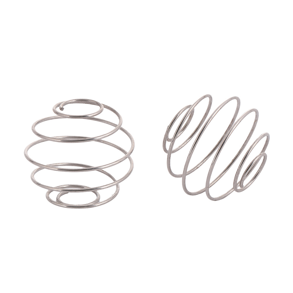 Special-shaped spring spherical stainless steel fitness sports water cup stirring balls, multi-specification spring ball manufacturer supplies details Picture