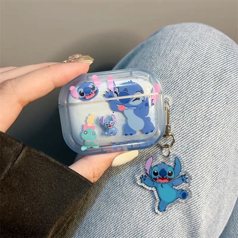 Cartoon Stitch is suitable for Apple AirPods 4th generation Bluetooth earphone case Pro2/3 generation earphone case Application Scenario