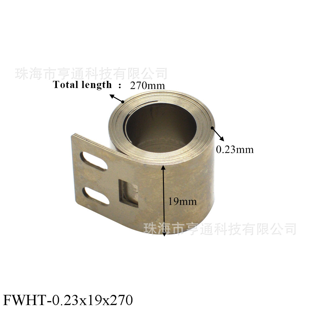 Spring up and down display spring constant force spring fan spring spring curtain spring Application Scenario