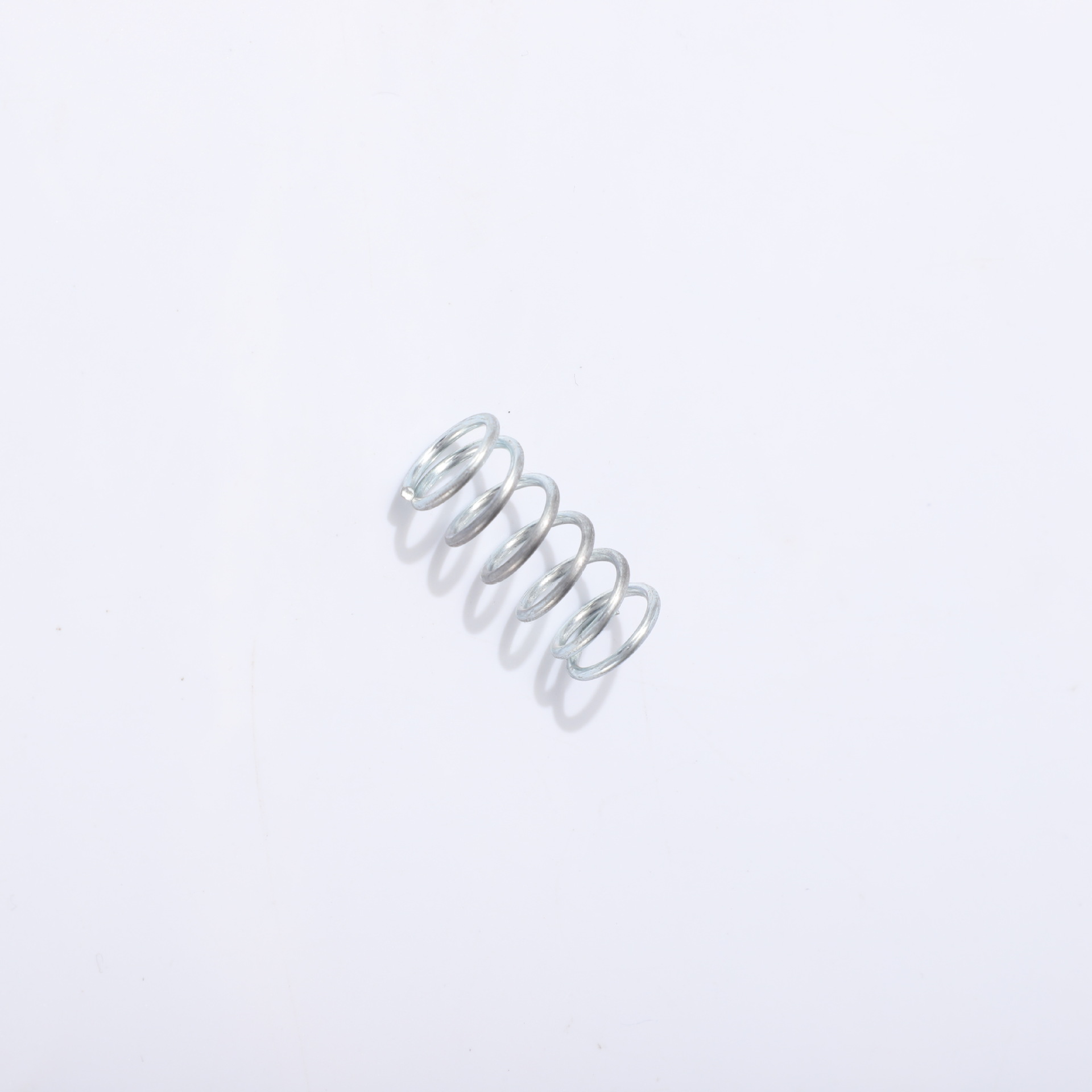 Steel wire stainless steel pressure spring, high-elasticity electroplated pressure spring, anti-collision and shock-absorbing industrial spring return pressure spring undefined