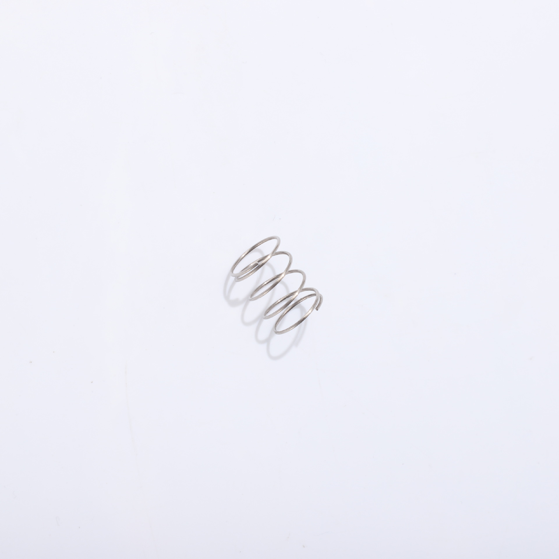 Steel wire stainless steel pressure spring, high-elasticity electroplated pressure spring, anti-collision and shock-absorbing industrial spring return pressure spring undefined