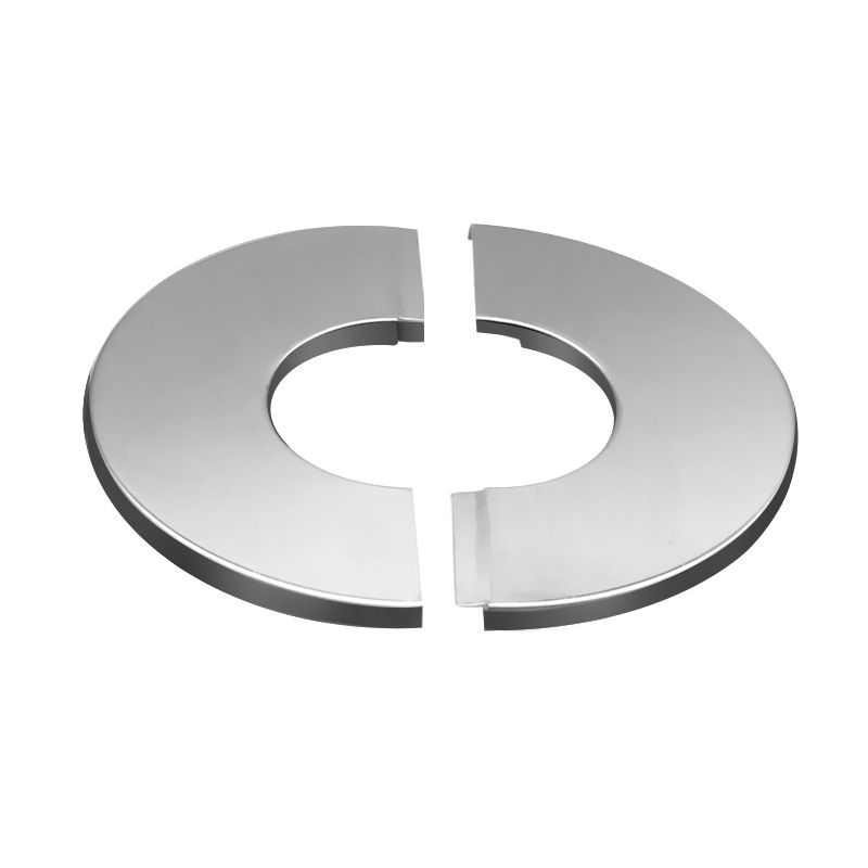 Angle valve, 4 minutes, 6 minutes, 1 inch, thickened and enlarged stainless steel decorative cover, ugly cover, shower faucet accessories, pipe ring Specification drawing