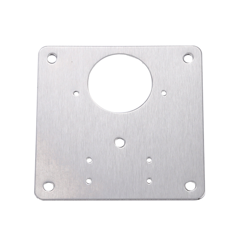 Hinge installation board, cabinet door repair board, repair magic tool, cabinet hinge accessories, thickened stainless steel hinge fixing plate Application Scenario