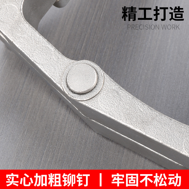 Stone door hinges, heavy-duty concealed doors, invisible door hinges, fire hydrant box pipe well doors, thick doors, two-dimensional adjustable hinges details Picture