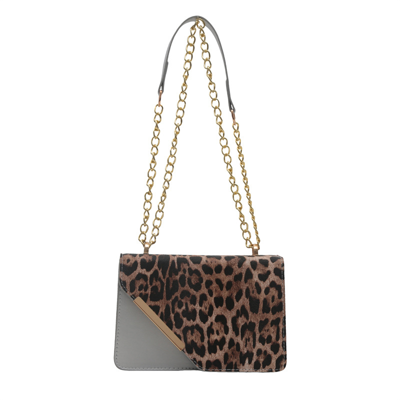 2024 New stylish and versatile single-shoulder crossbody bag with a high-end and niche design, underarm bag, women's leopard print handbag Item Picture