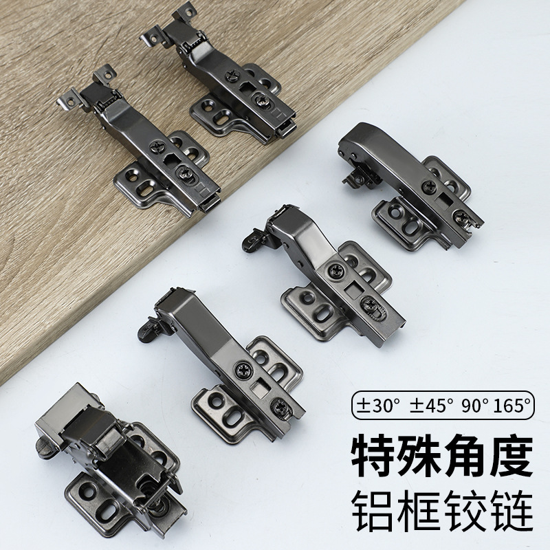125-degree 36mm thick bone door 180 hydraulic negative -30 positive 45°135 165 aluminum frame 90 degree damping hinge Application Scenario