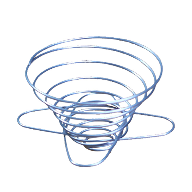 Foldable coffee filter cup spring portable mini coffee filter stand stainless steel spring filter cup details Picture