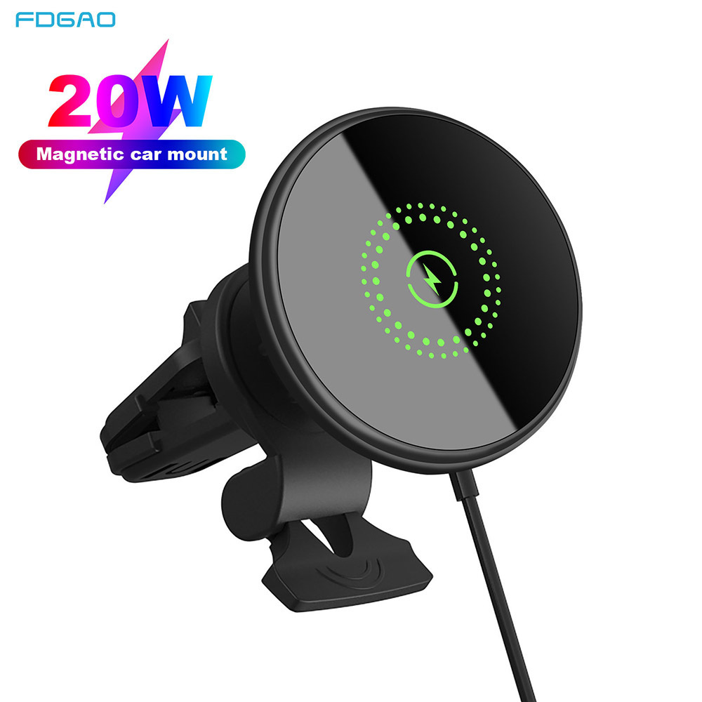 The FDGAO/20W magnetic wireless charger is only applicable to the fast charging pop-up window charging of Apple phones on December 13th and 14th Item Picture