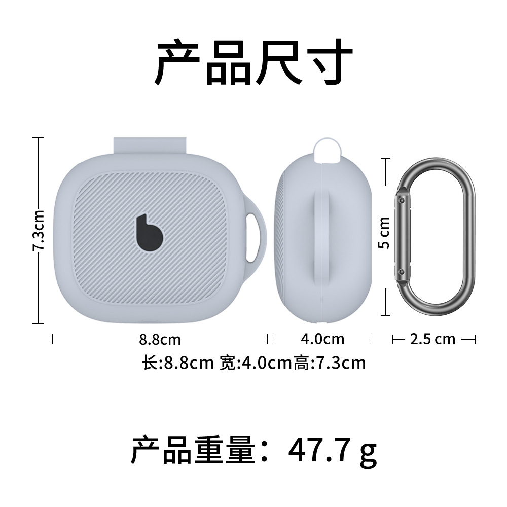 This silicone protective case for the Powerbeats Pro 2 Bluetooth sports headphones is shockproof and scratch-resistant Item Picture