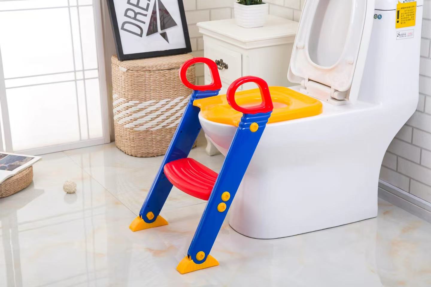 婴幼儿宝宝阶梯折叠坐便器马桶梯儿童马桶圈用品