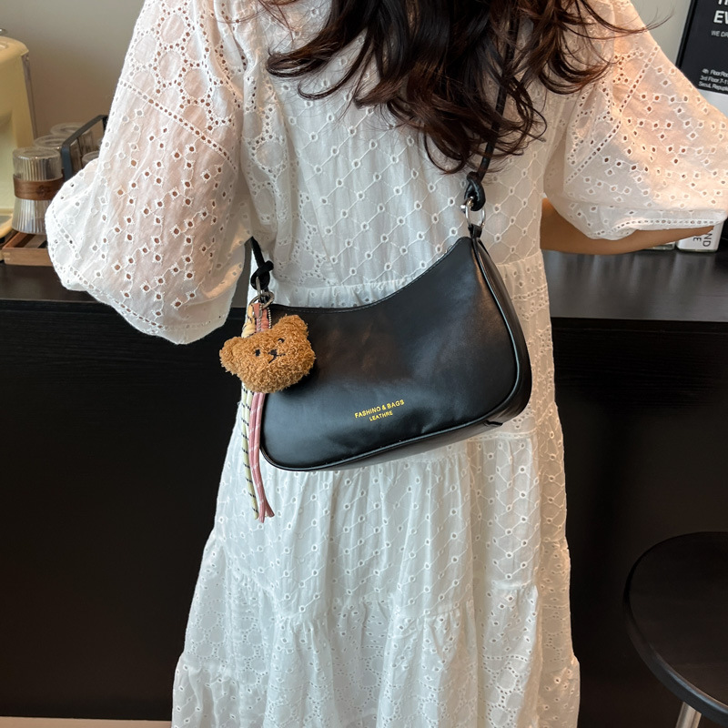Summer's popular fresh and light pillow bag for women 2025 new women's bag, high-quality and versatile, single-shoulder bag, casual crossbody bag details Picture