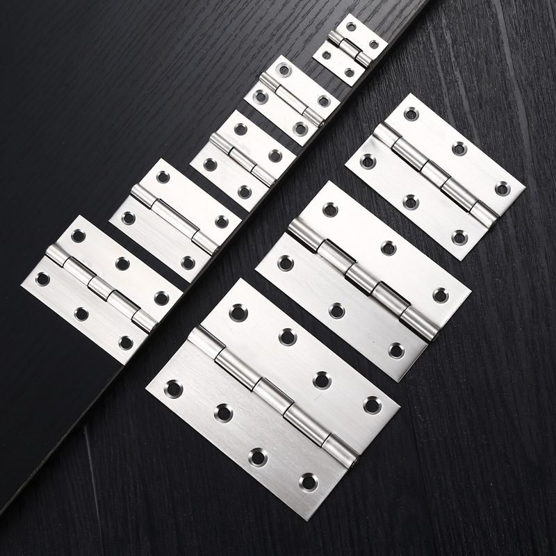 Cabinet doors and Windows, stainless steel casement small hinges, luggage, wooden boxes, bedroom doors, simple and mini folding pages for home use Specification drawing