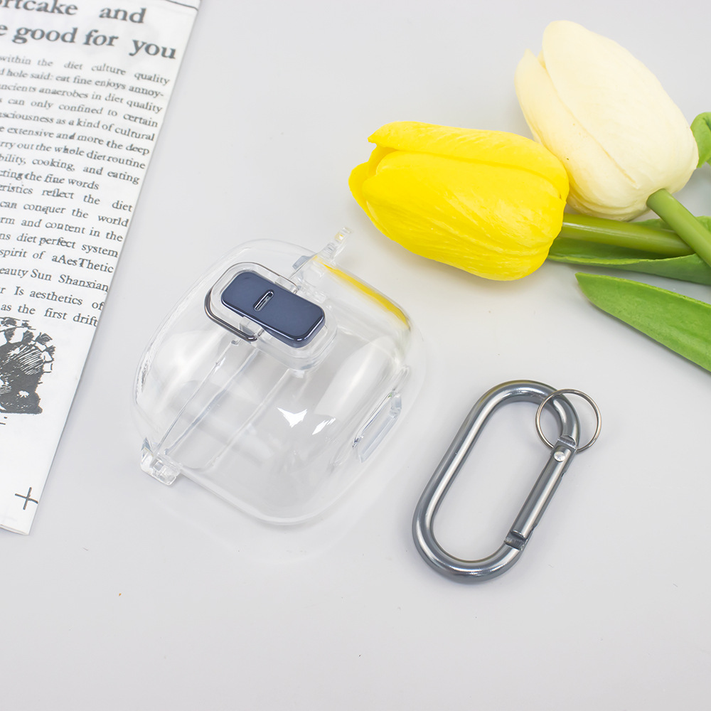 Suitable for JBL Tune Flex Bluetooth headphone case, PC switch, shockproof, transparent and simple shell, dust-proof storage Application Scenario