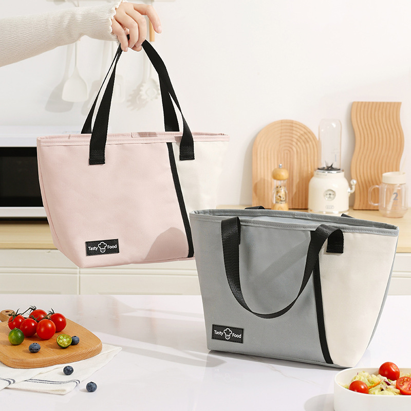 Runhui Dopamine Commuter Meal Bags, fashionable portable bento bags, outdoor picnic bags, Office workers' insulated bags with meals Specification drawing