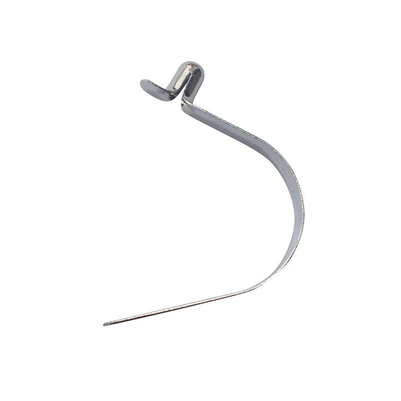 Lighting fixtures, strollers, plug beads, U-shaped spring plates, nickel-plated clips, elastic 65 manganese steel plates, stamping processing factory wholesale rain Item Picture